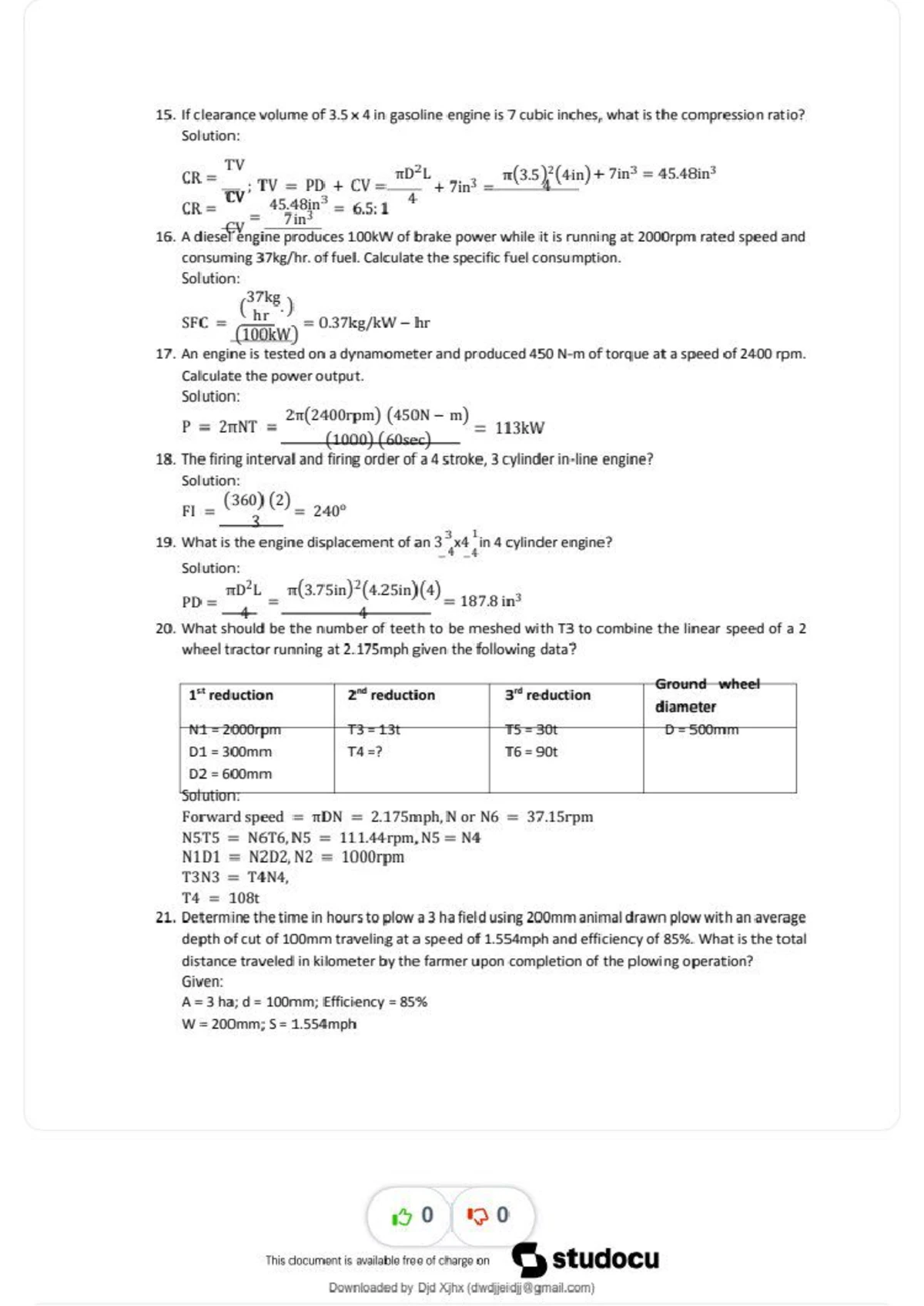 MATH877 - Engineering Mechanics Solutions and Center of Gravity ...