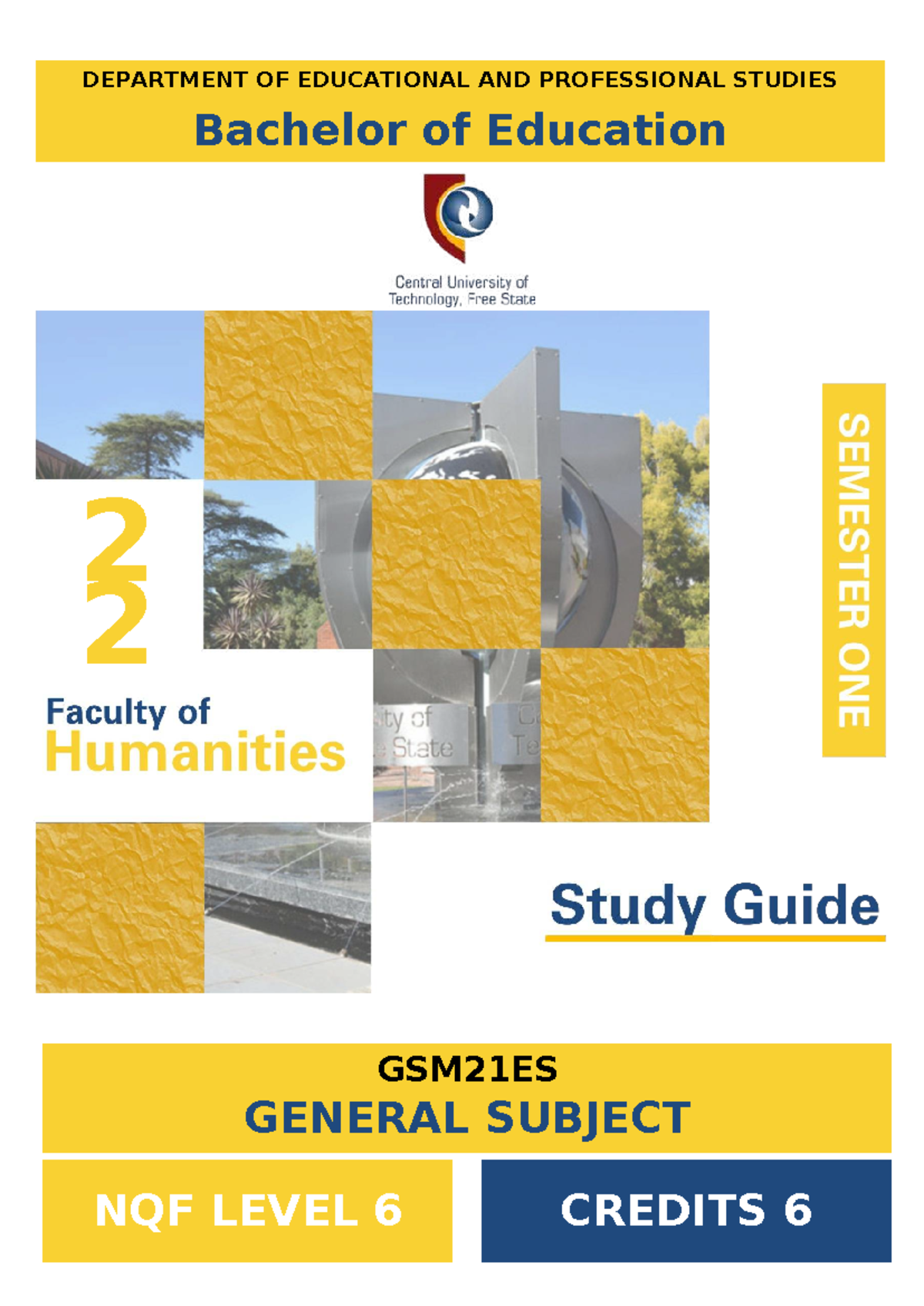 2026 GSM21ES Study Guide: General Subject Methodology II - Studocu