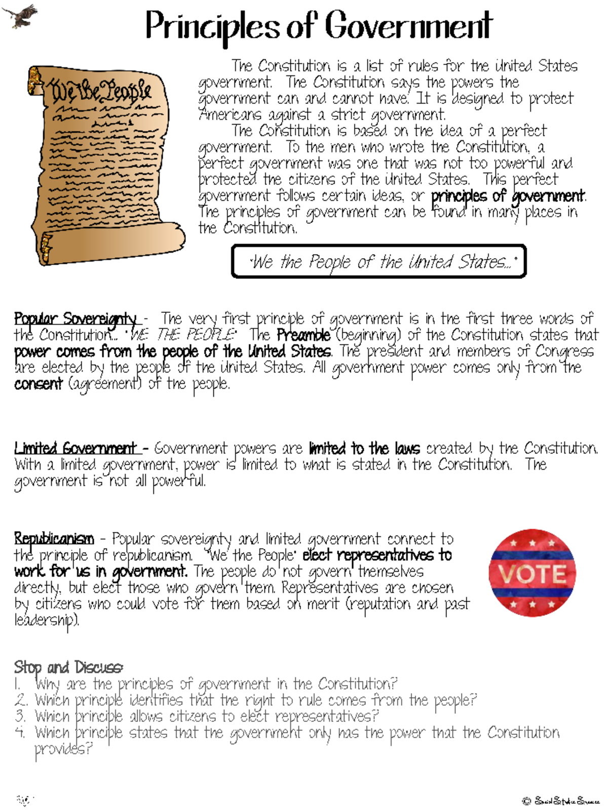 Social Studies Success: Principles of Government (Course Code: 3) - Studocu