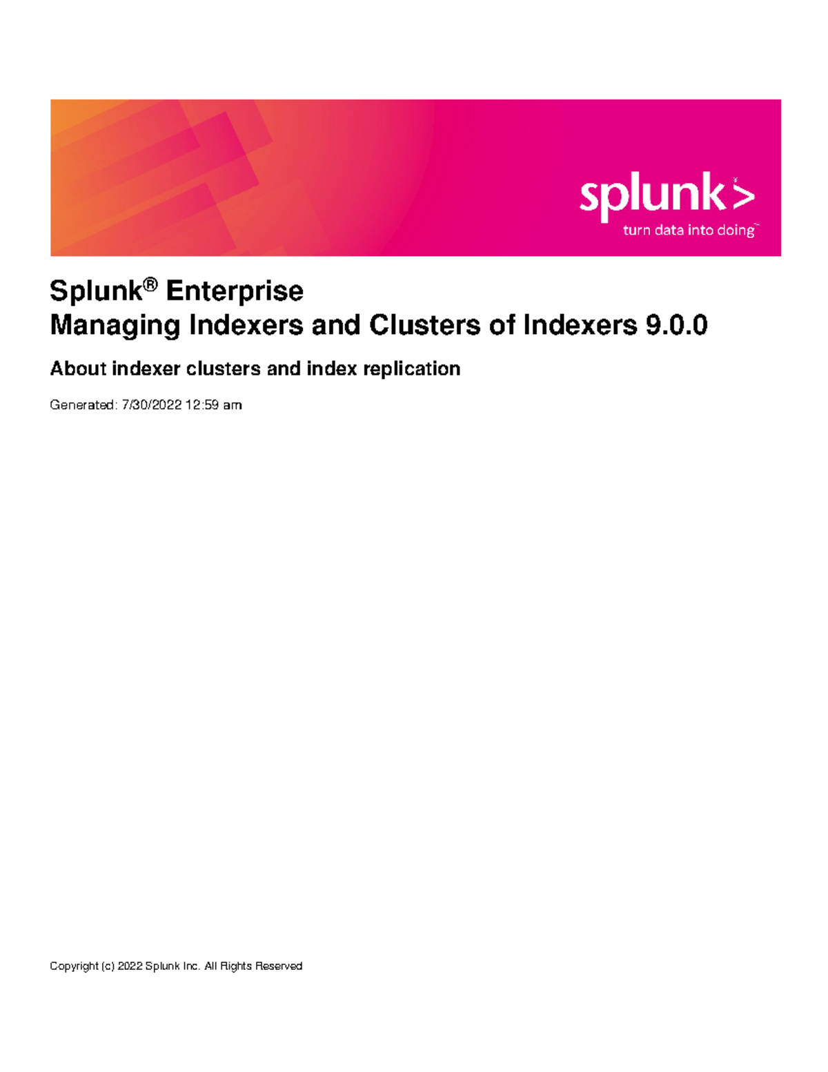 Splunk-9 - Splunk Administering - Splunk ® Enterprise Managing Indexers ...
