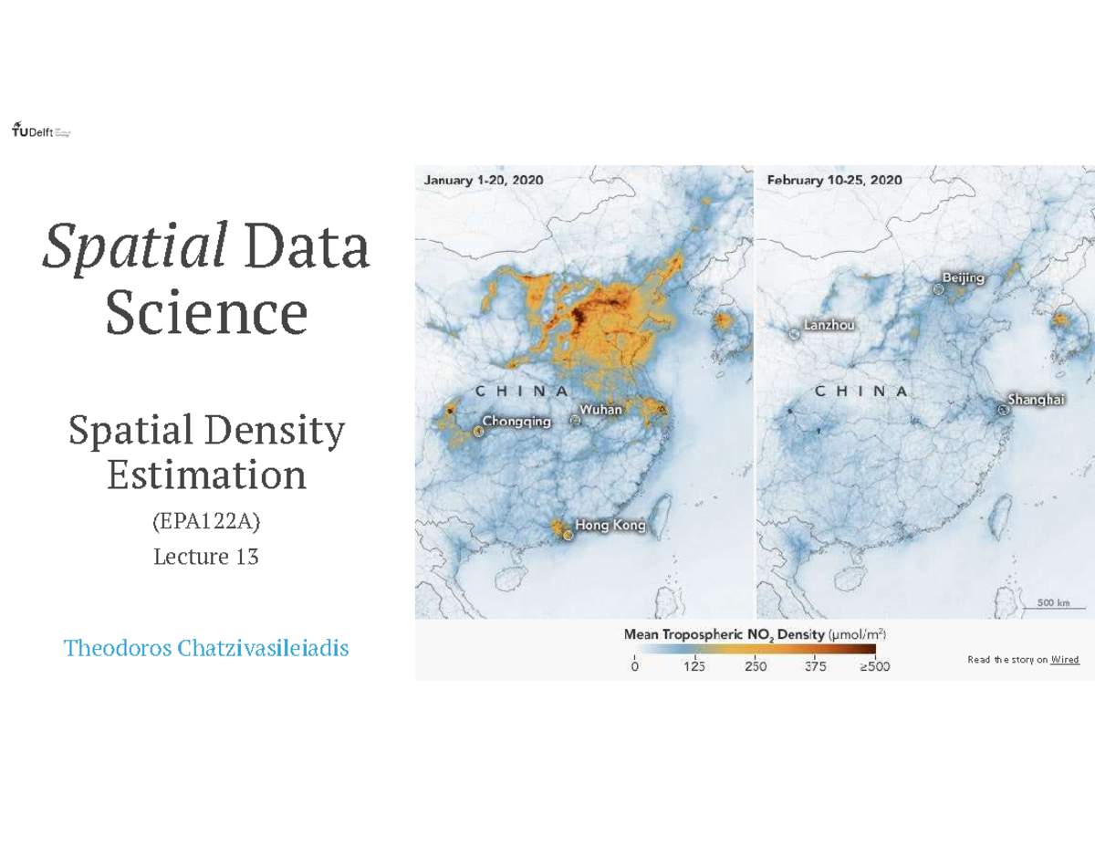 EPA122A Lecture 13: Spatial Density and Point Pattern Analysis ...