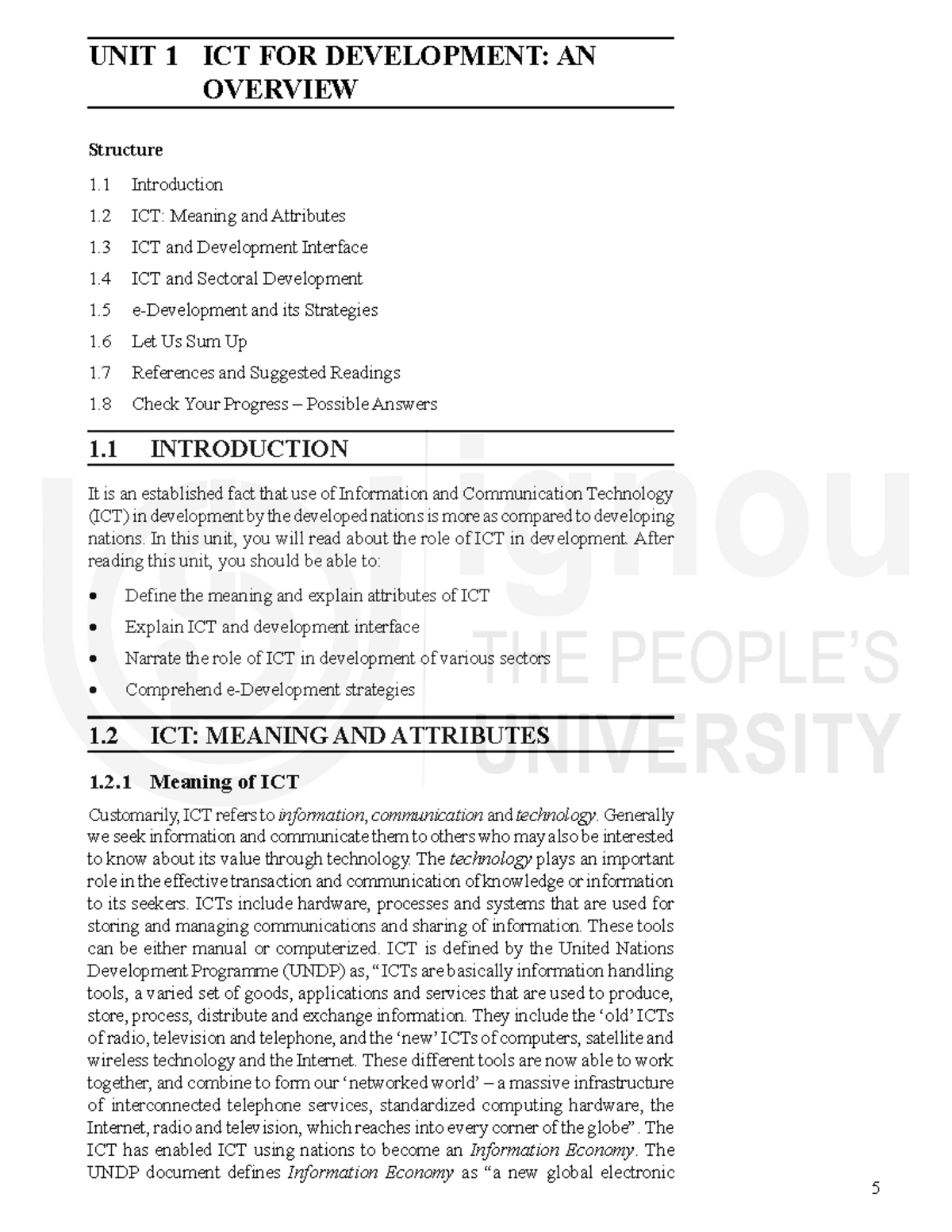 ICT for Development: Overview of Strategies, Applications, and Impact ...