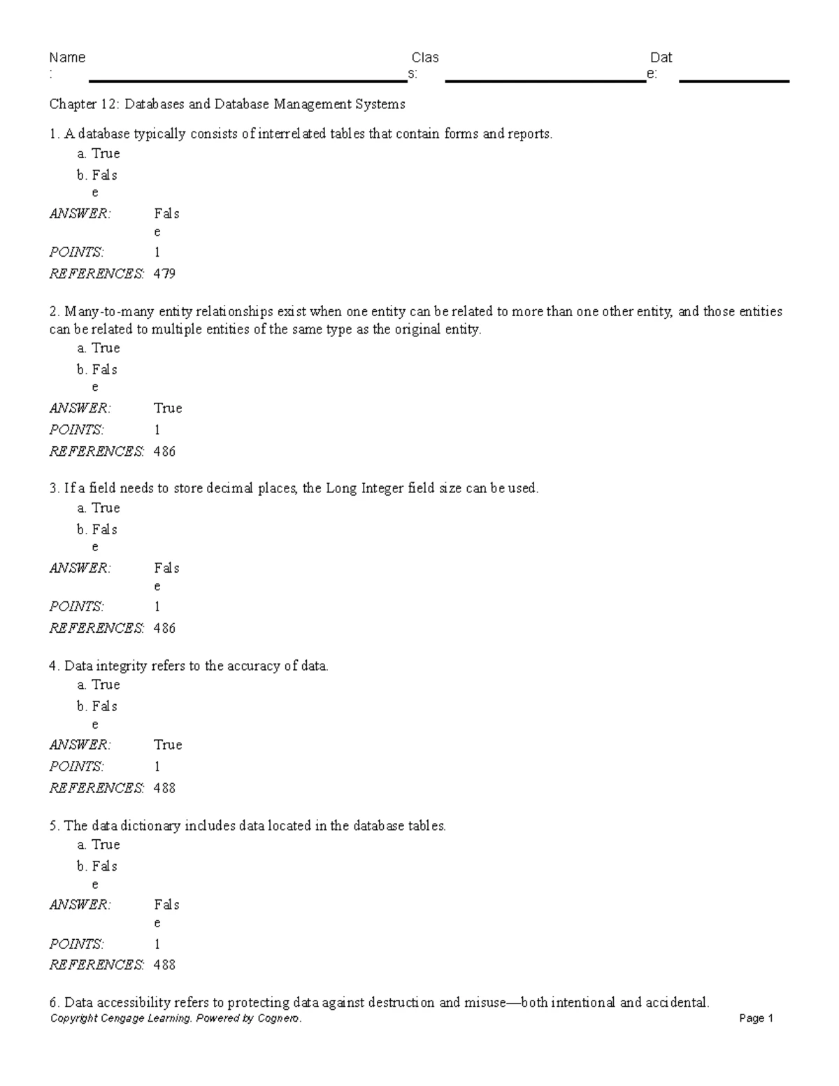 CSIM 106 Final Assessment Questions - April 2023 - Studocu