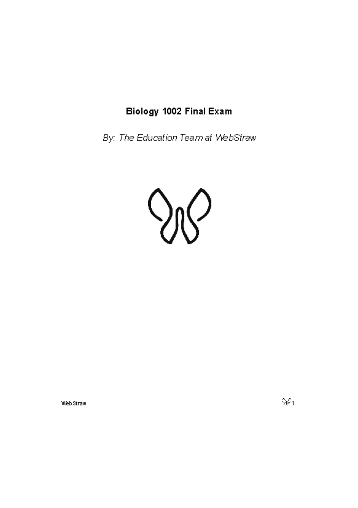Bio-1002-Final-Exam-2021 Final - Biology 1002 Final Exam By: The ...