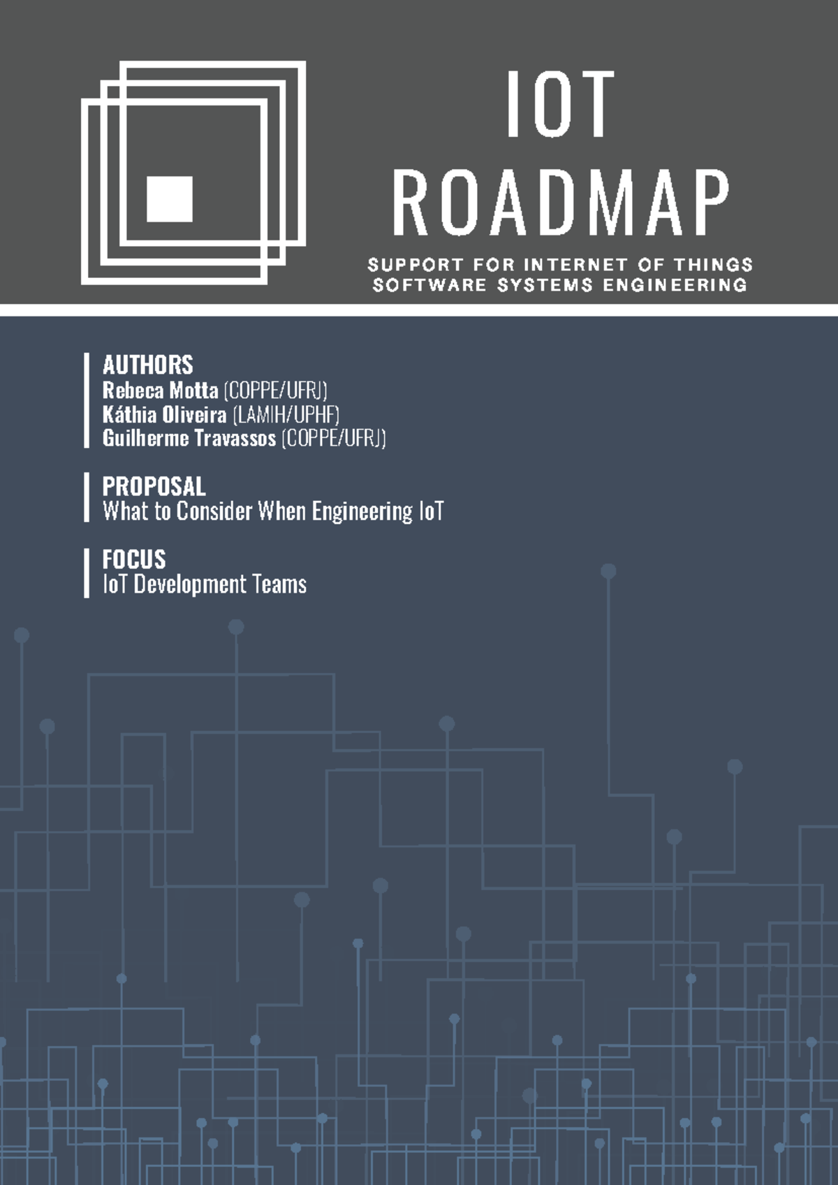 2103 - IoT Roadmap: Engineering Support for Software Systems - Studocu