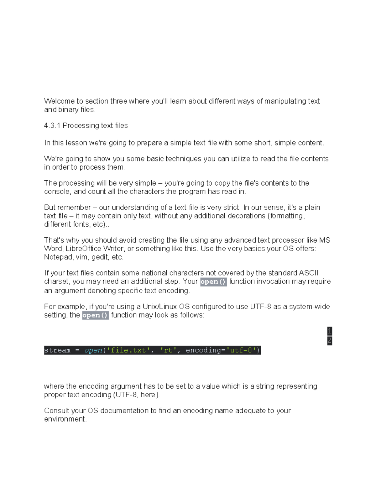 File Handling Techniques in Python: Text and Binary Processing - 4 ...