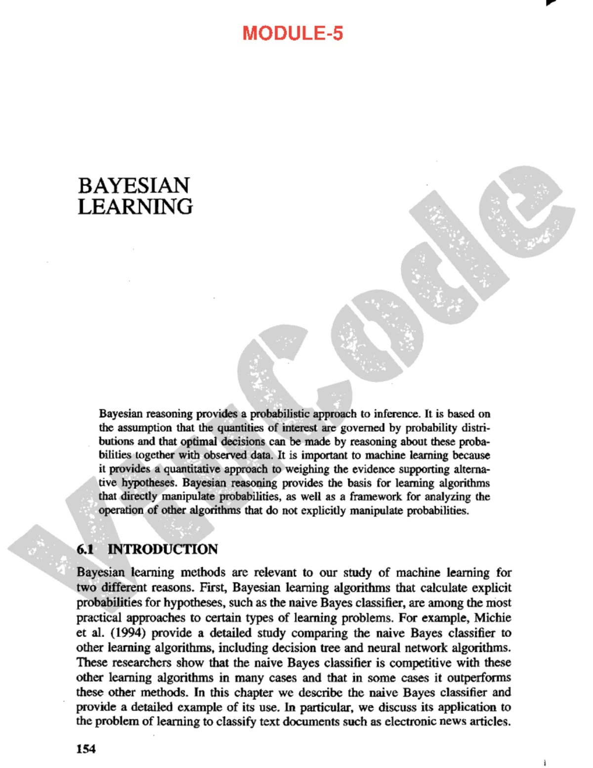 Mod 1 Introduction And Concept Learning - CHAPTER 1 The Machine ...