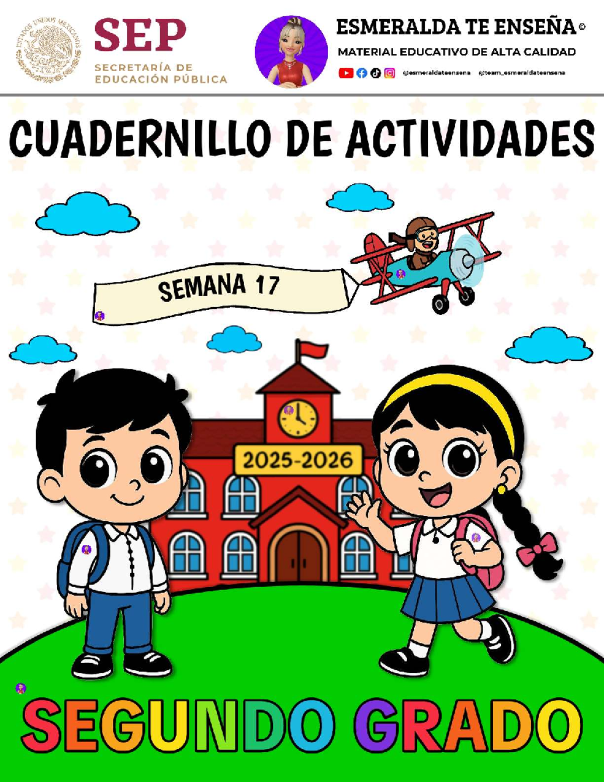 Cuadernillo de Actividades Semana 17 - 2° Grado Esmeralda Te Enseña ...