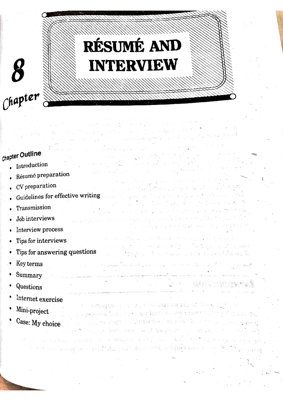 Resume format - Bcom hons. - Studocu