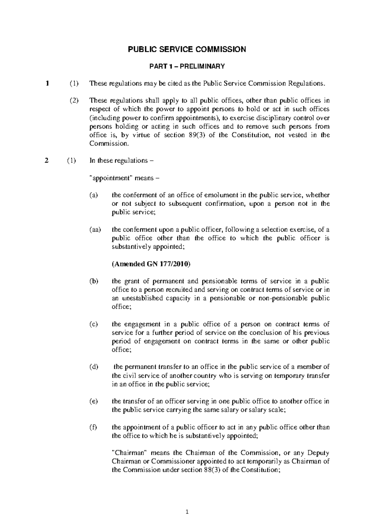 PSC Regulations: Public Service Commission Guidelines and Procedures ...