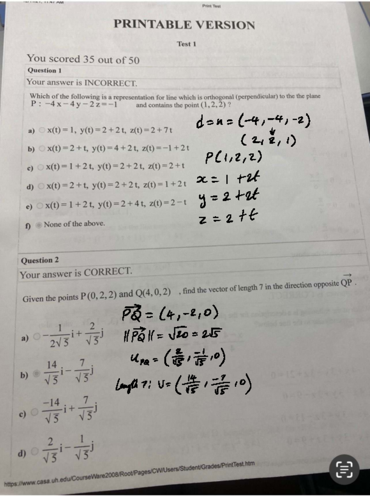 Past Exam 1b - Practice Test Solutions and Notes - Studocu