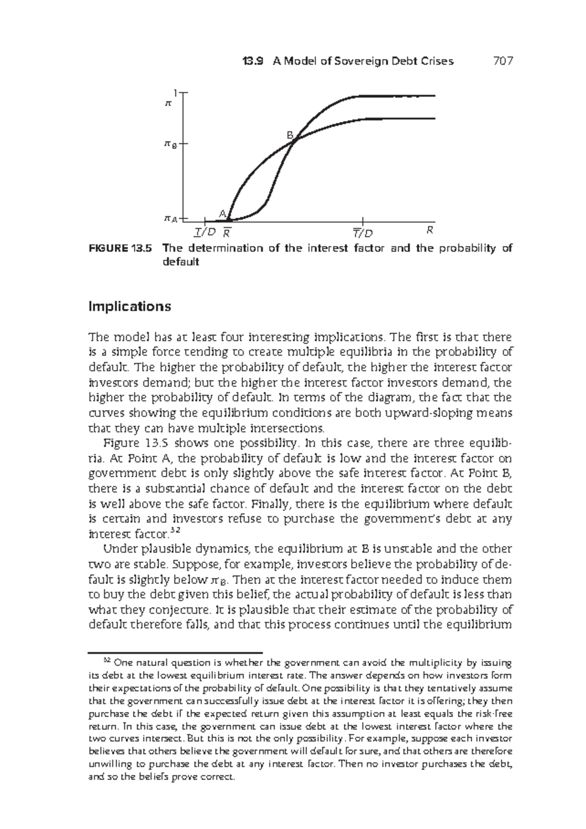 Advanced Micro: 13.9 Model of Sovereign Debt Crises Analysis - Studocu