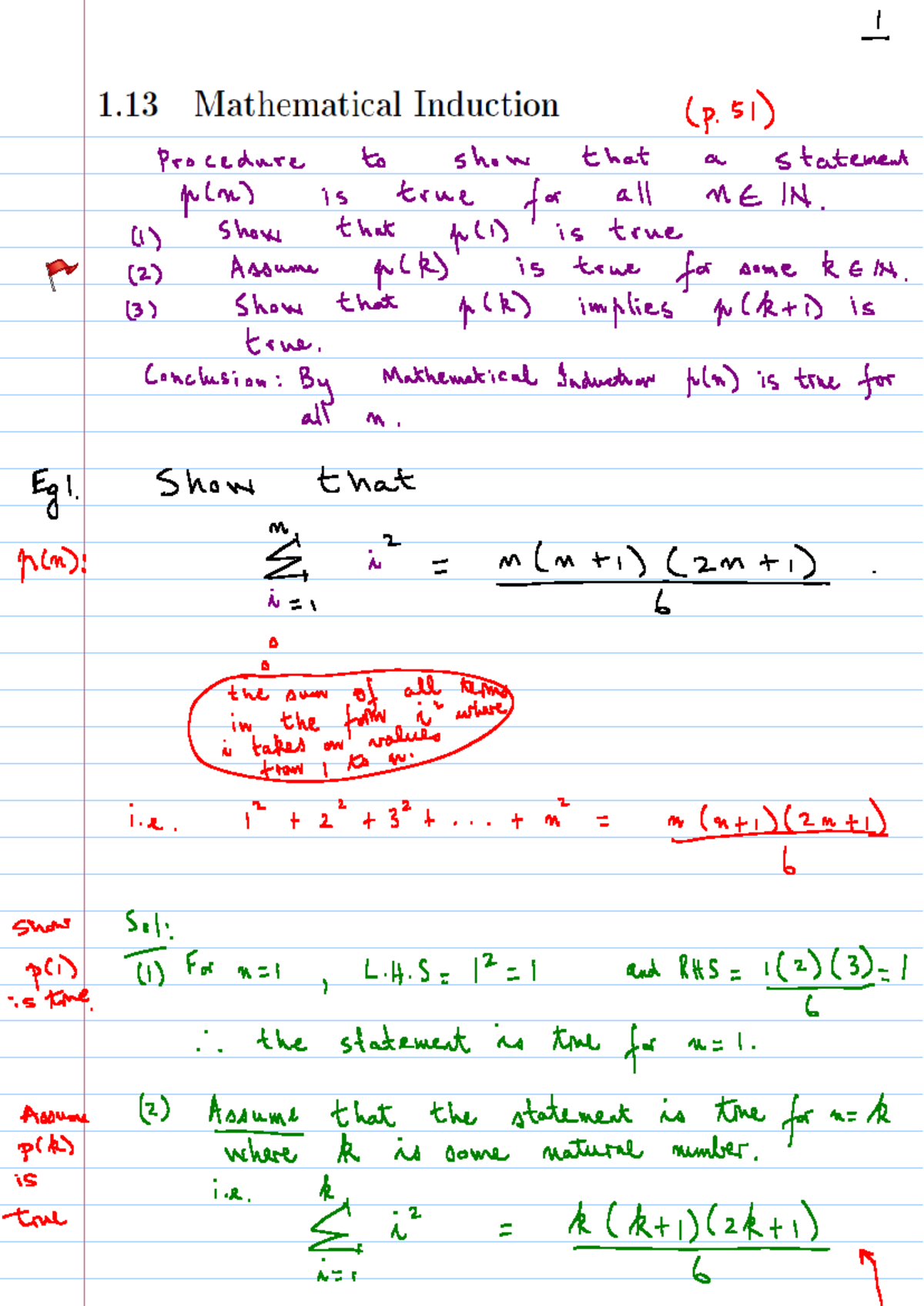 11 Mathematical induction - MATH130 - Studocu