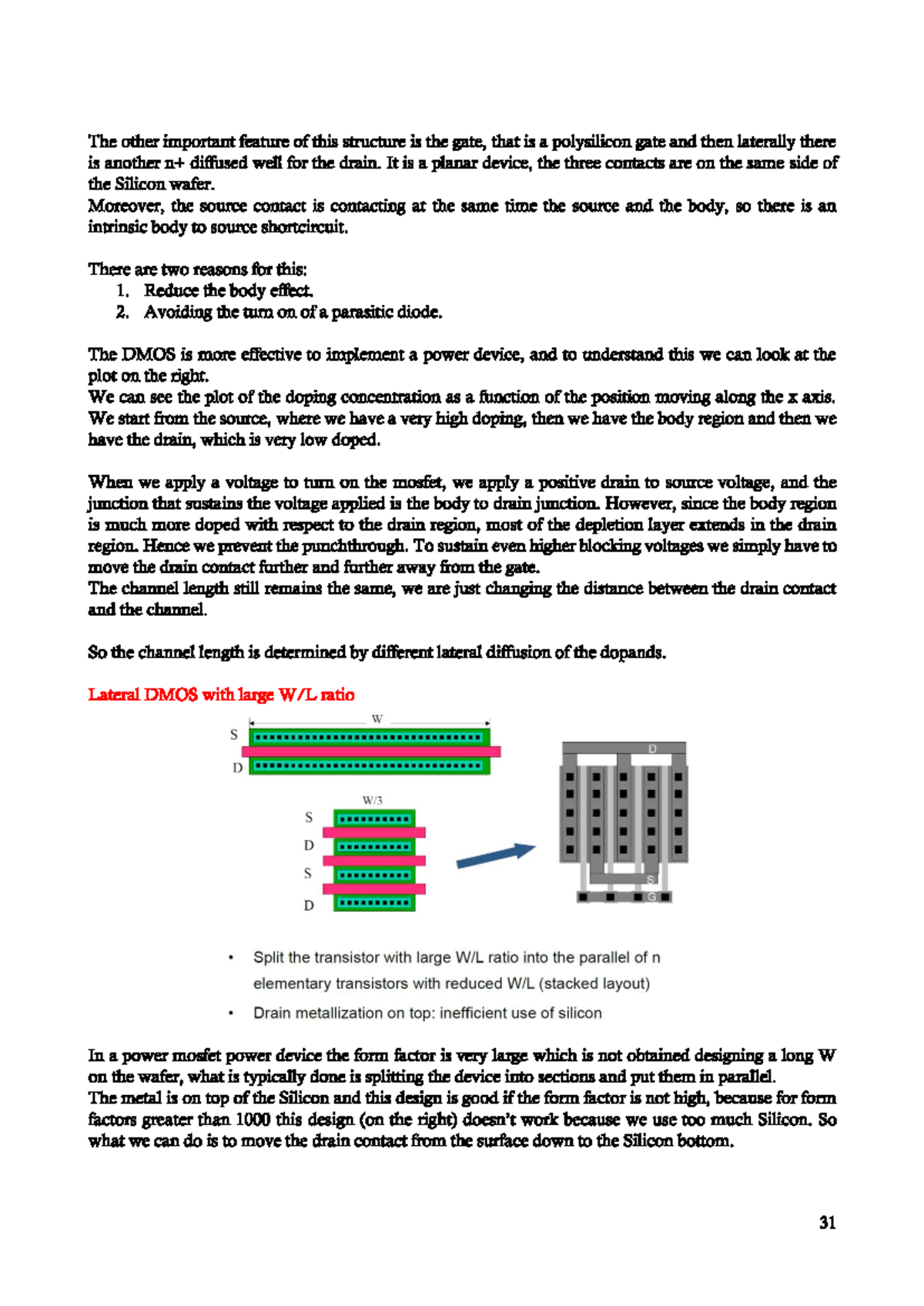 Power MOSFETs: VDMOS Structure and Characteristics (Powe appunti pt4 ...