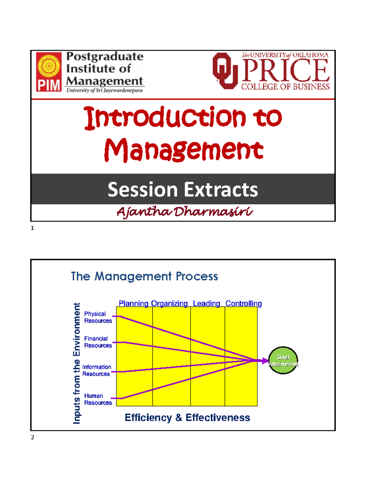 MBA501 Final Exam Notes: Introduction to Management Concepts - Studocu
