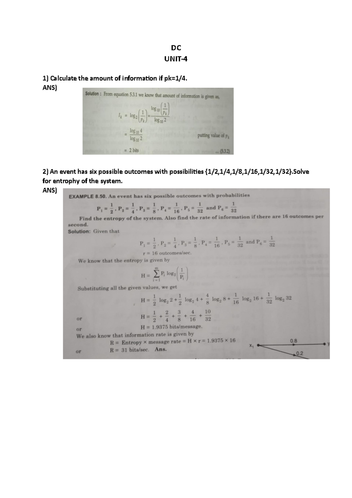 DC UNIT-4 - Key Concepts and Important Questions for Review - Studocu
