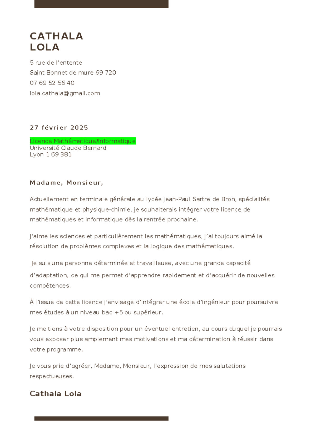 exemple lettre de motivation vap Lettre de motivation vendeuse/vendeur : exemples 2026 main image 1