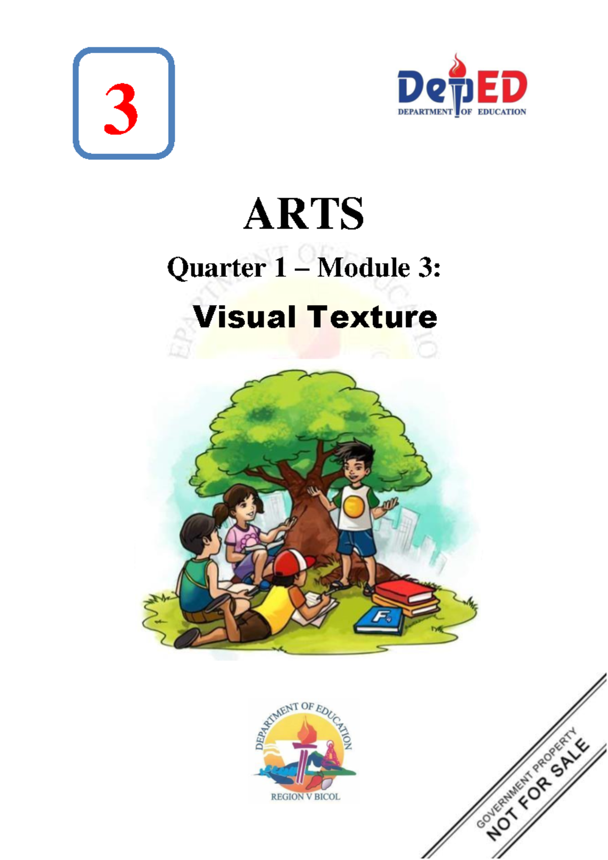 ARTS 3 Q1 M3: Visual Texture Techniques and Activities - Studocu