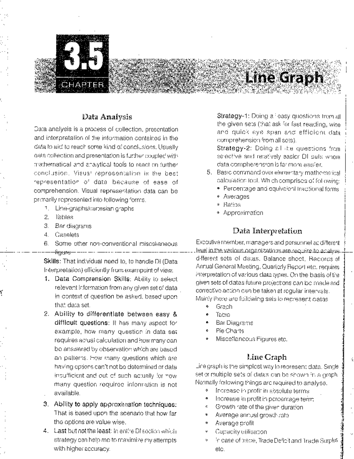 3.5 Line Graph CHAPTER: Data Analysis and Interpretation Techniques ...