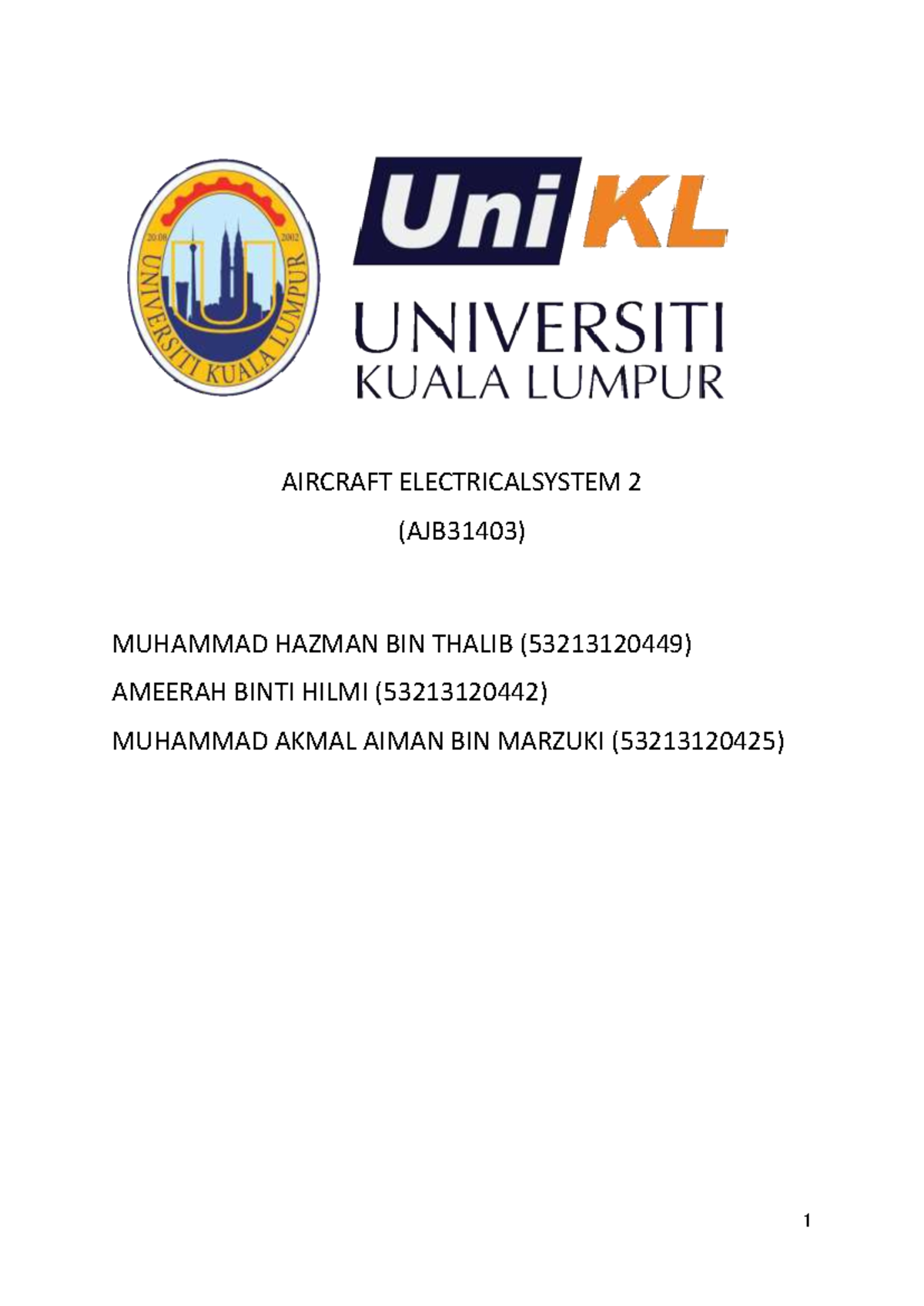 AJB31403: Hydraulic System Analysis for Boeing 737 Aircraft - Studocu