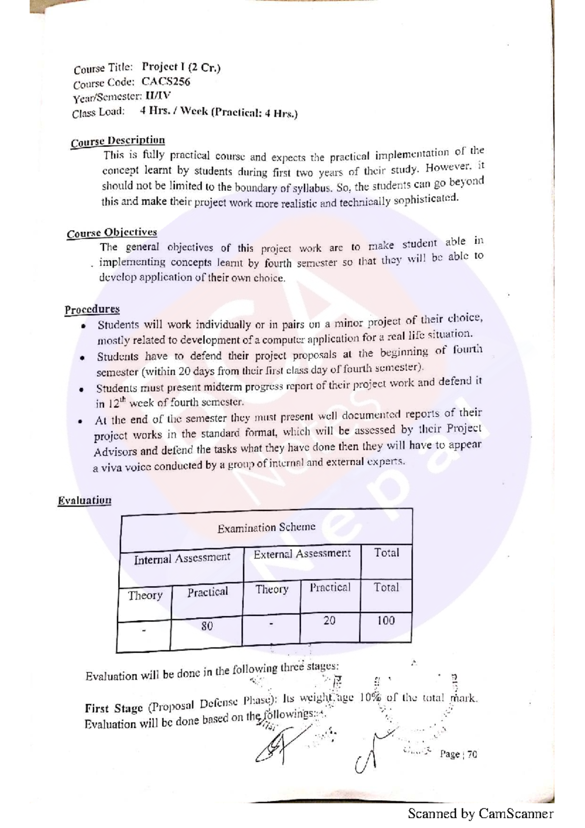 CACS256 Project I: Practical Implementation & Evaluation Guide - Studocu