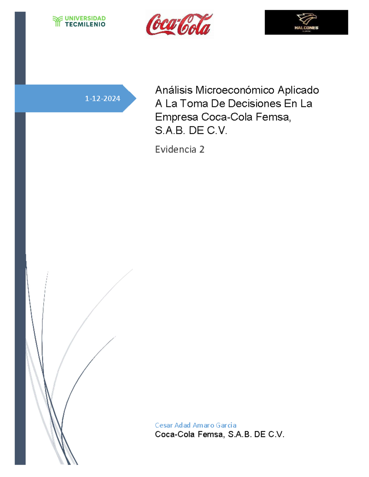 Evidencia 2 Cesar Adad Amaro Garcia - 1-12- Análisis Microeconómico ...