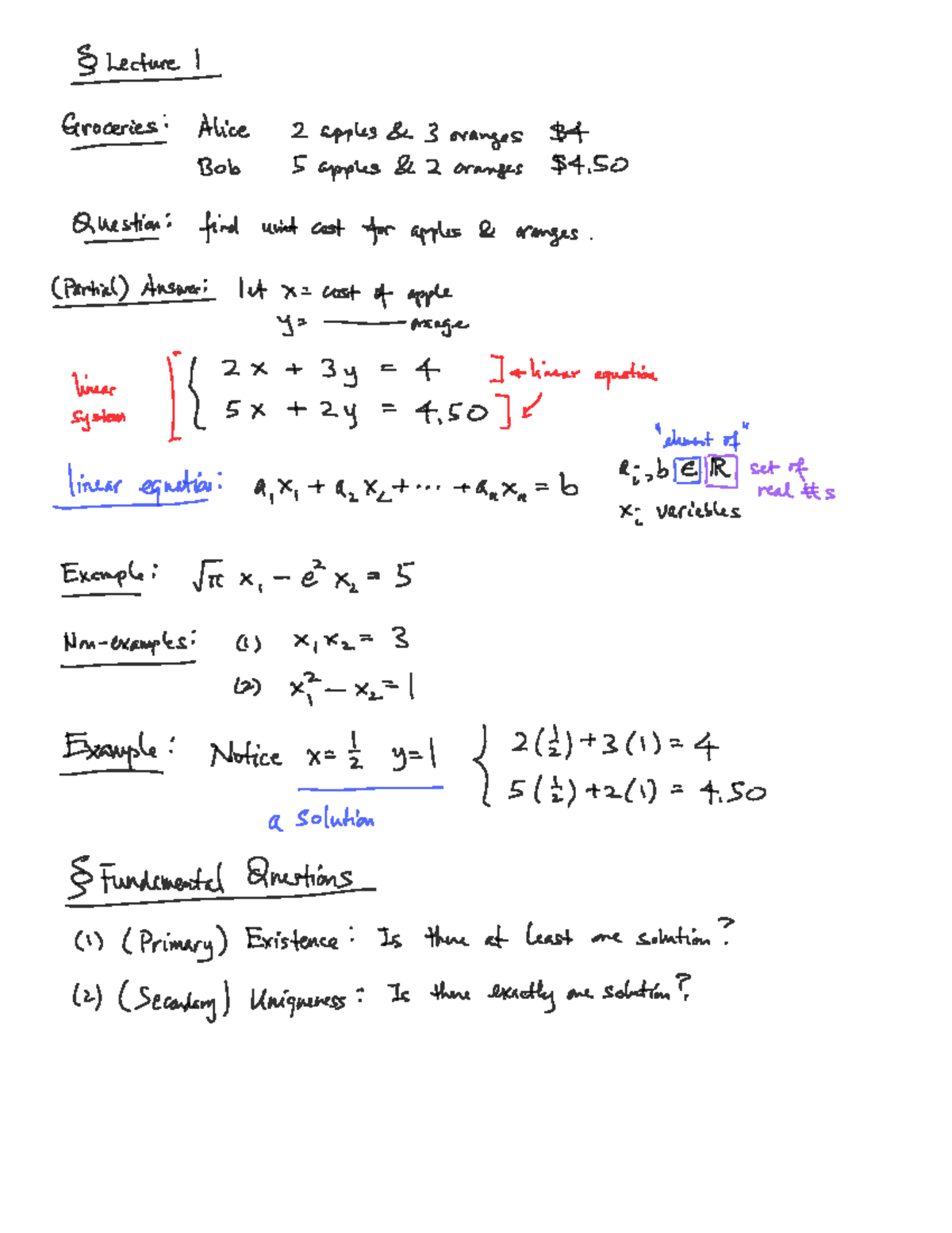 Final Exam Study Guide: Linear Equations & Unit Costs - Studocu