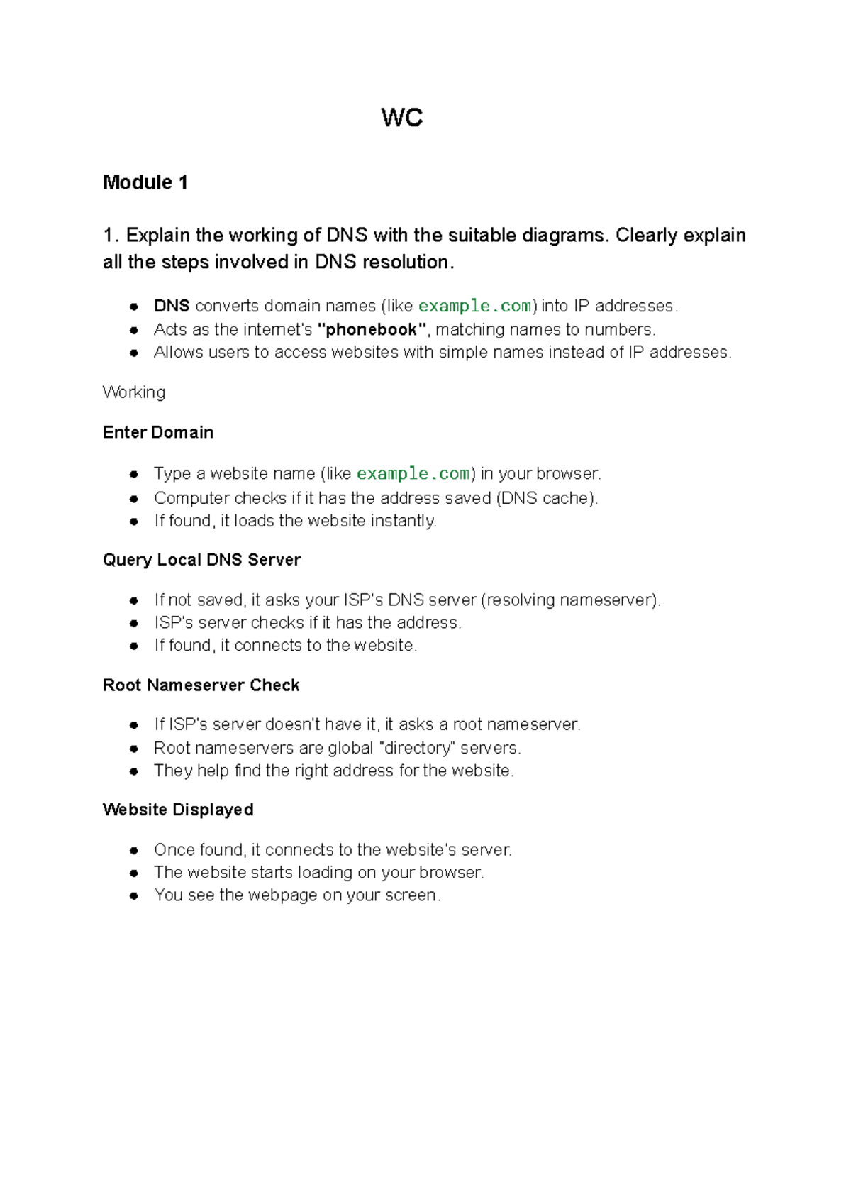 Web Computing Lecture Notes (AI-DS/AI-Ml) - Studocu