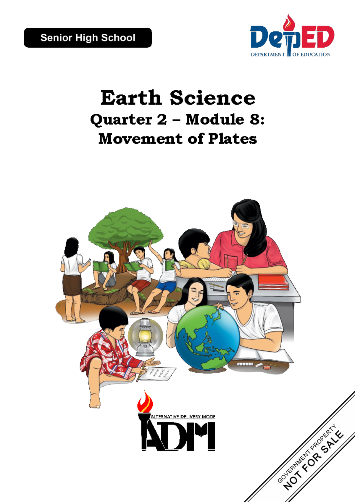 Earth Science Q2 Module 8: Understanding Movement of Plates - Studocu