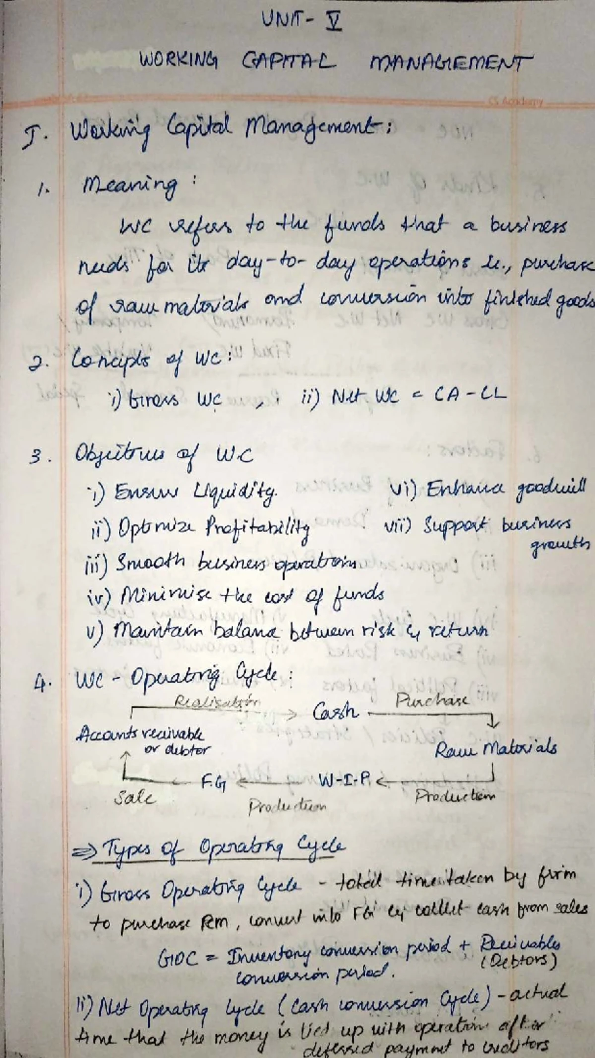 FINANU AL MAJALEMENT Exam Notes - FM Unit 2 - MBA Financial Management ...