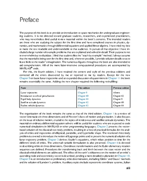 Orbital Mechanics - Study Notes & Assignments - Studocu