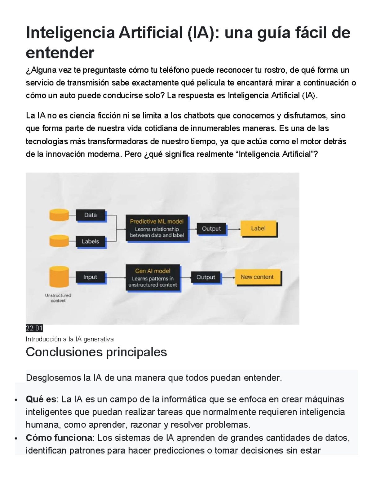 IA: Guía Completa sobre Inteligencia Artificial y sus Aplicaciones ...