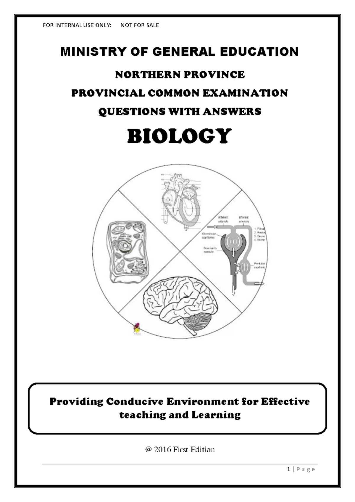 Biology Final Exam Study Guide - Questions & Answers (Course Code ...