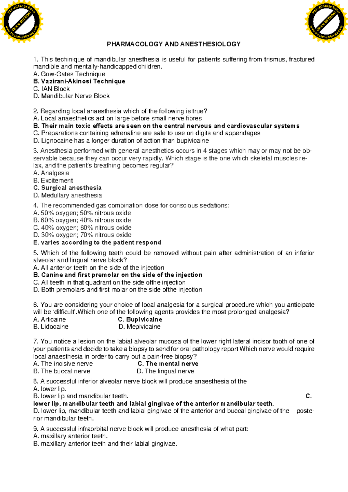 Pharma 1: Comprehensive review notes for pharmacology and ...