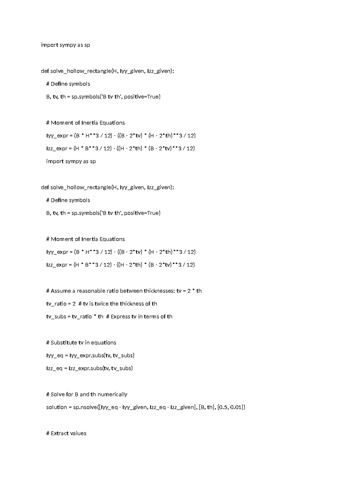 Python Week 1 - Individual Assignment on Hollow Rectangles - Studeersnel