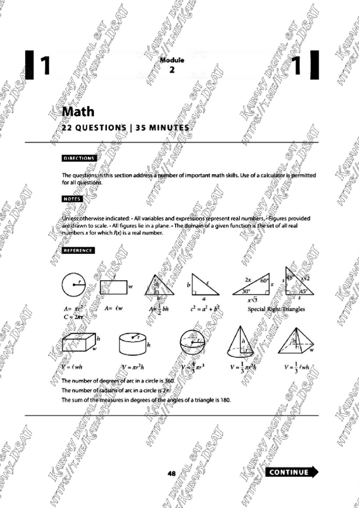 New Important Test 1 - Module 2 Answers for SAT Kanny - Studocu