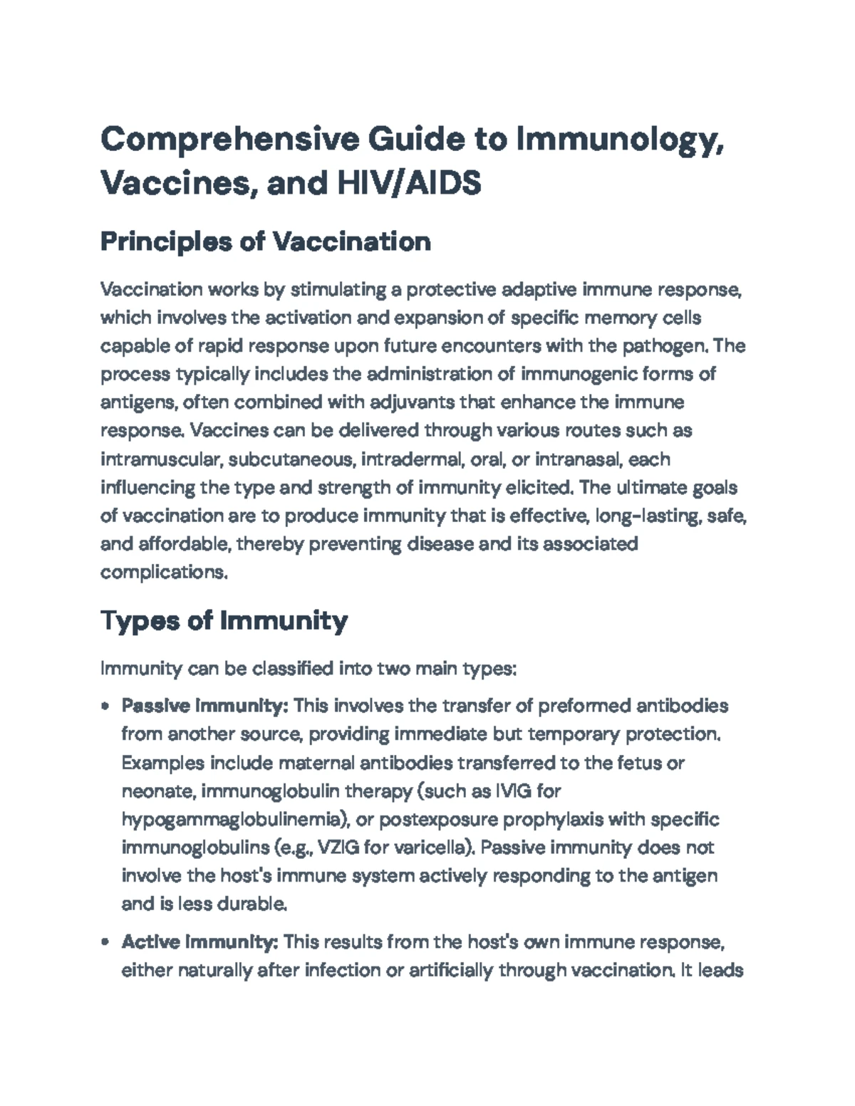 Comprehensive Guide to Immunology (IMMU 101): Innate vs Adaptive ...