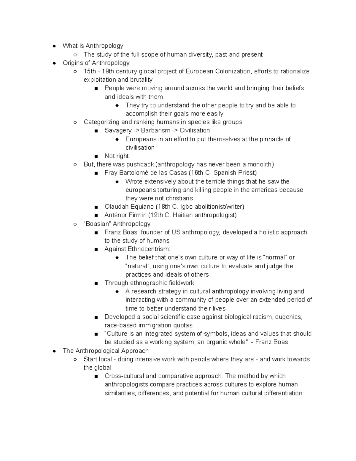 Anthropology Study Notes: Insights into Cultural Dynamics and Power ...