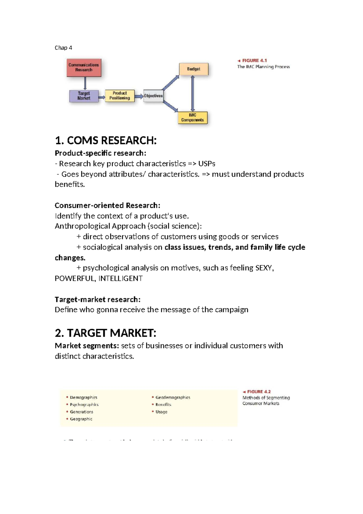 Chap 4 - Key Insights for COMS Research & Target Market Analysis ...