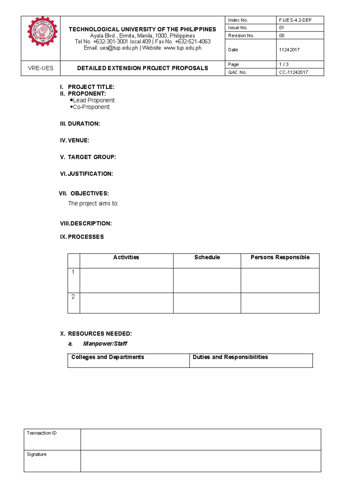 Detailed Extension Project Proposal - Activity 1 - Studocu