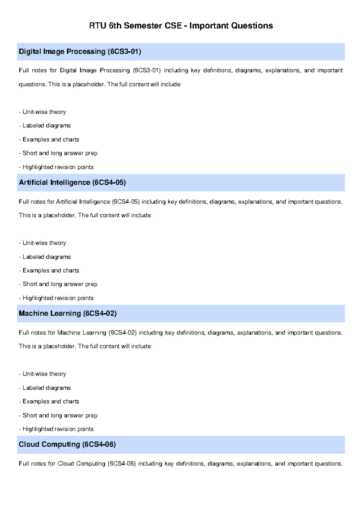 DIP 101 Final Exam Notes: Digital Image Processing Overview - Studocu