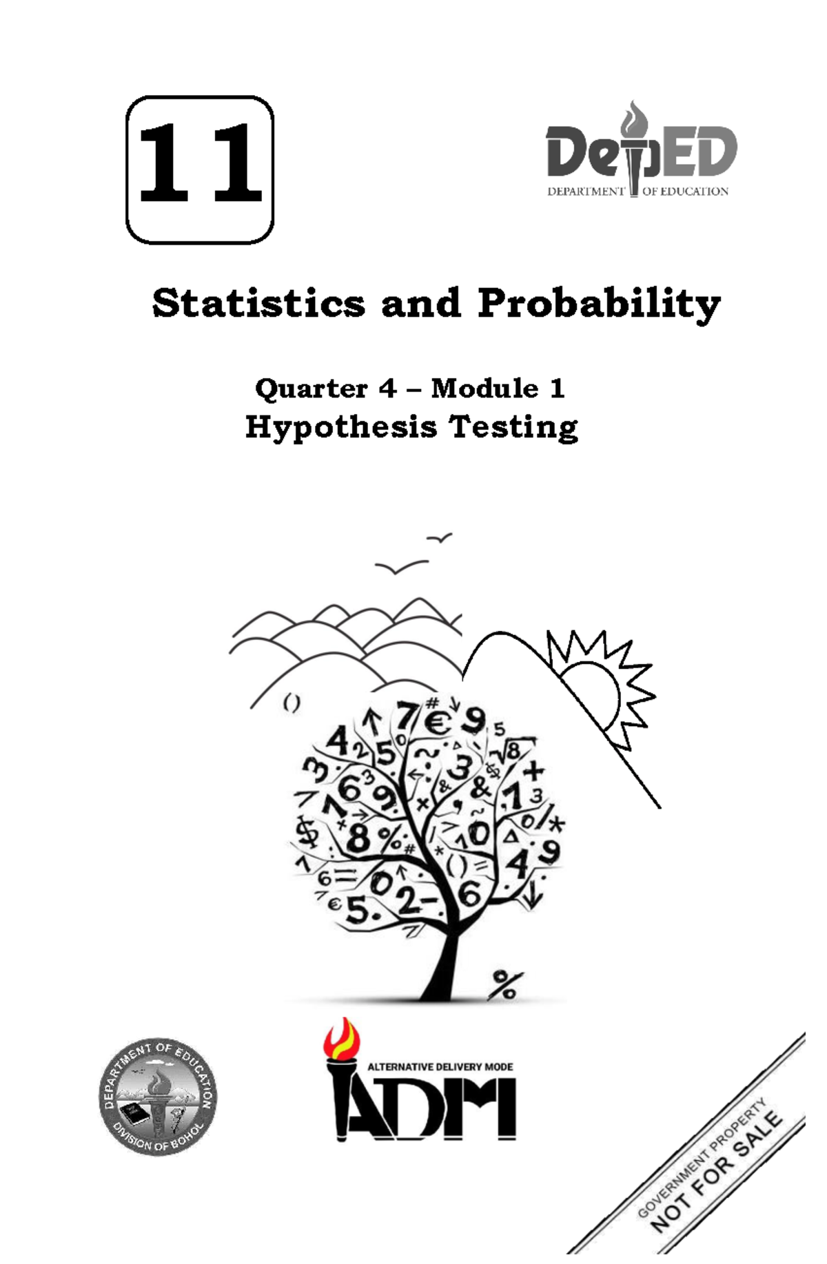 Stat Prob 11 Q4 SLM WK1 - Hypothesis Testing & Errors in Stats - Studocu