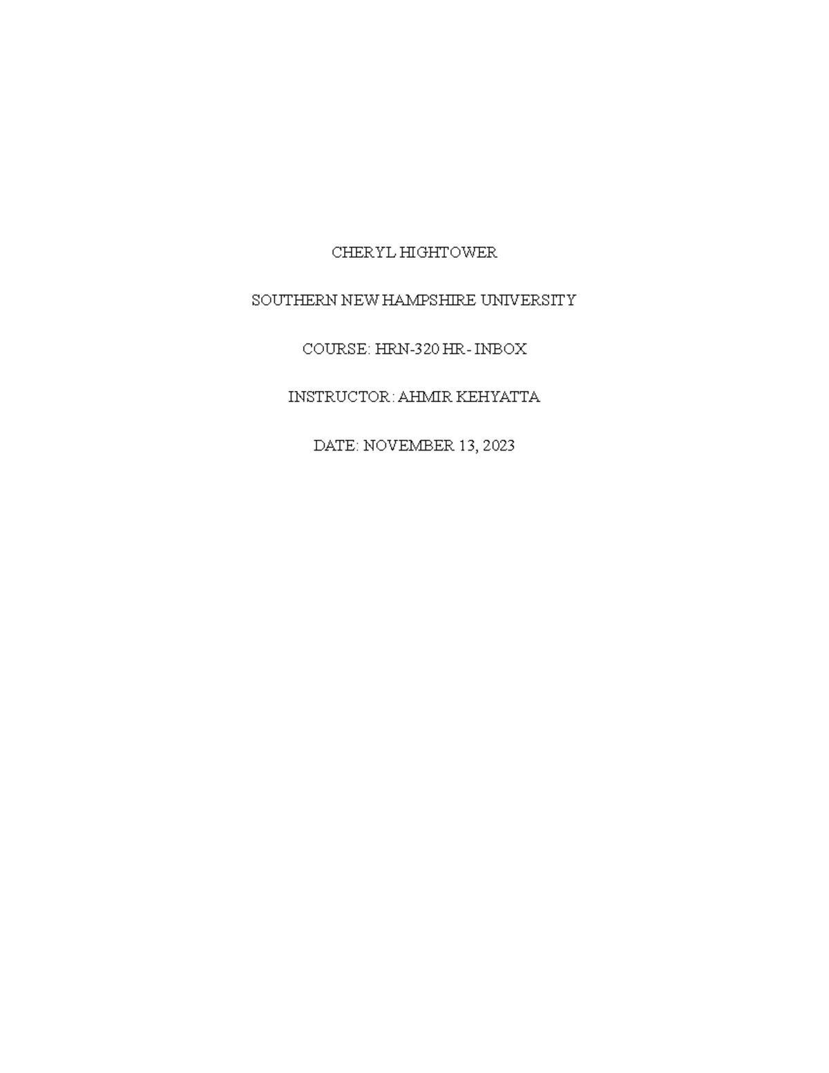 HRM-320 3-2 Assignment: Understanding Labor Laws in Venezuela vs US ...