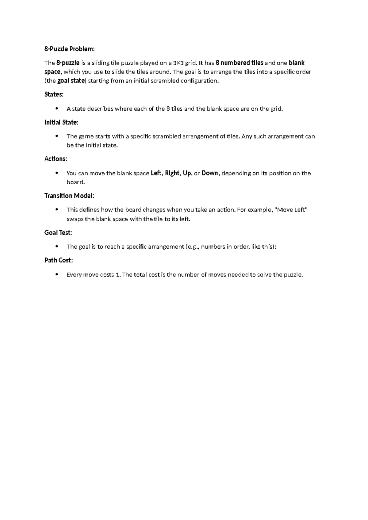 8-Puzzle Problem: Sliding Tile Game Analysis and Solution Strategies ...