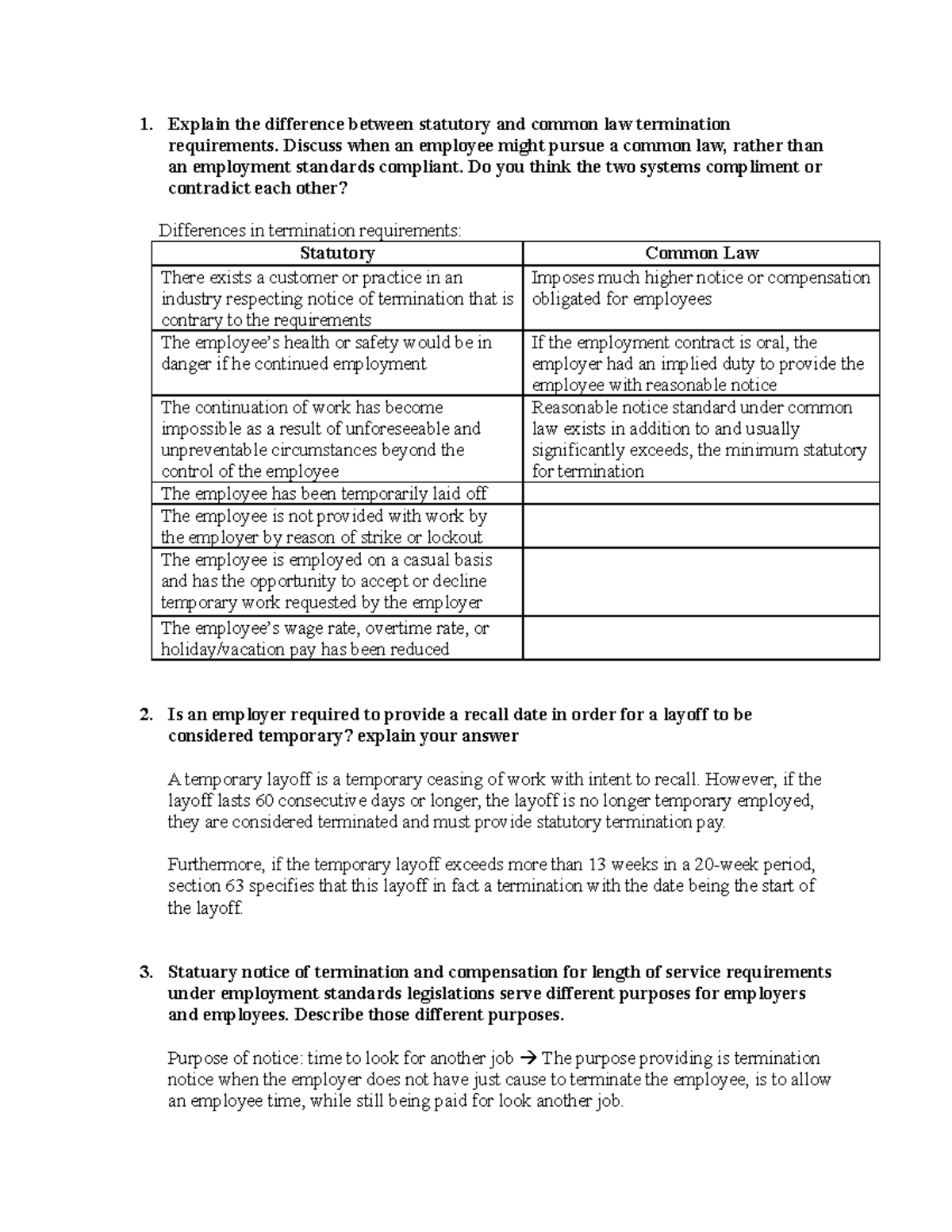 Chapter 14 - Termination Law: Questions #1-4 Explained - Studocu