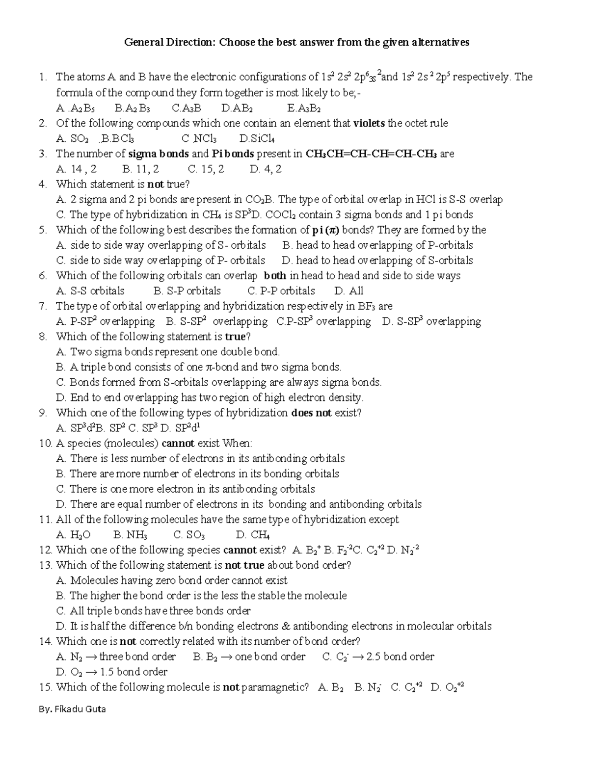 Chemistry Questions Compilation: 500 Practice Problems for Mastery ...