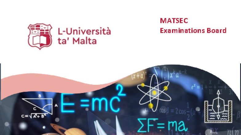Amimphysics Dataand Formulae Booklet - MATSEC Examinations Board Data ...