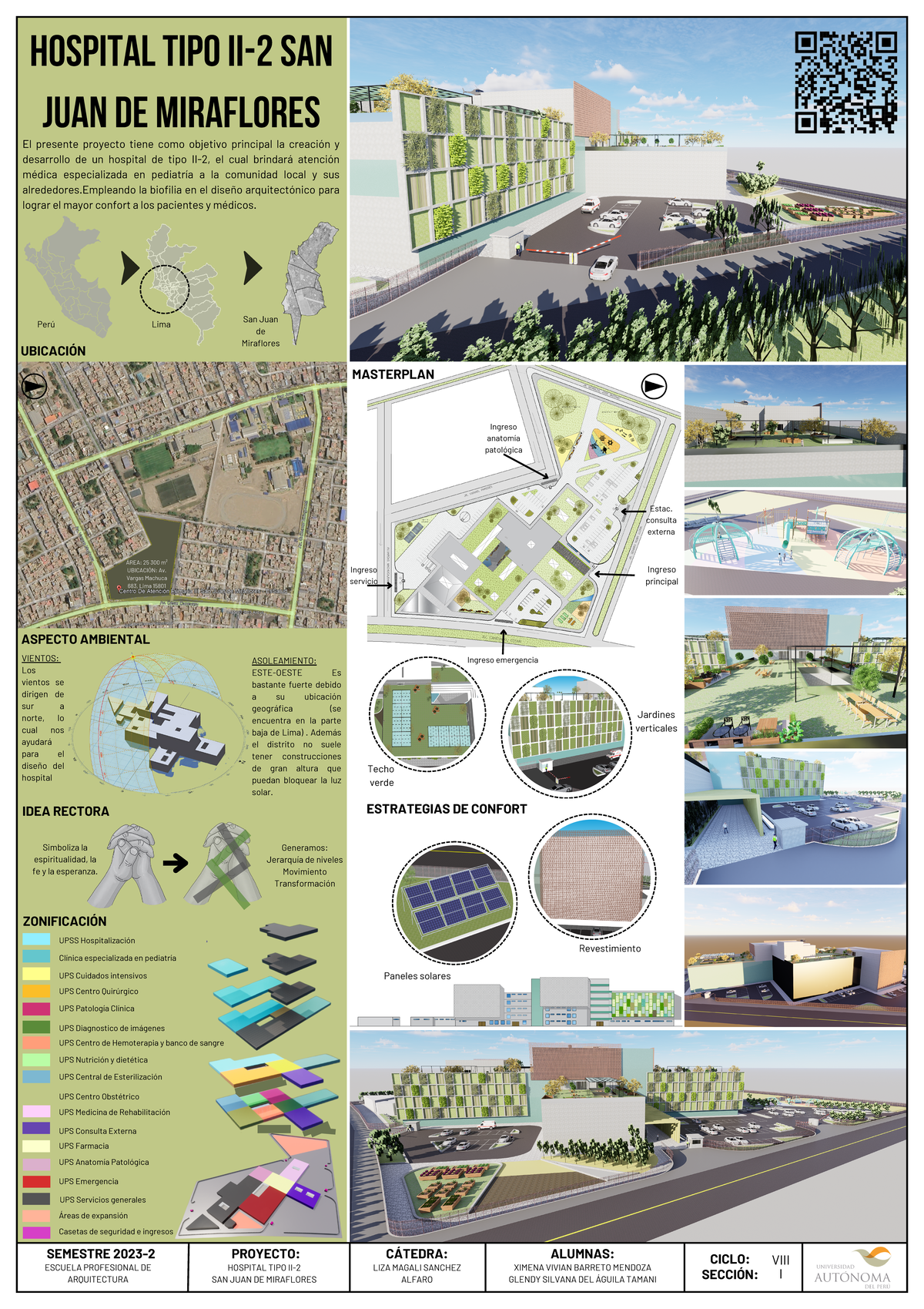 Diseño Arquitectónico del Hospital Tipo II-2 en San Juan de Miraflores - Document Preview