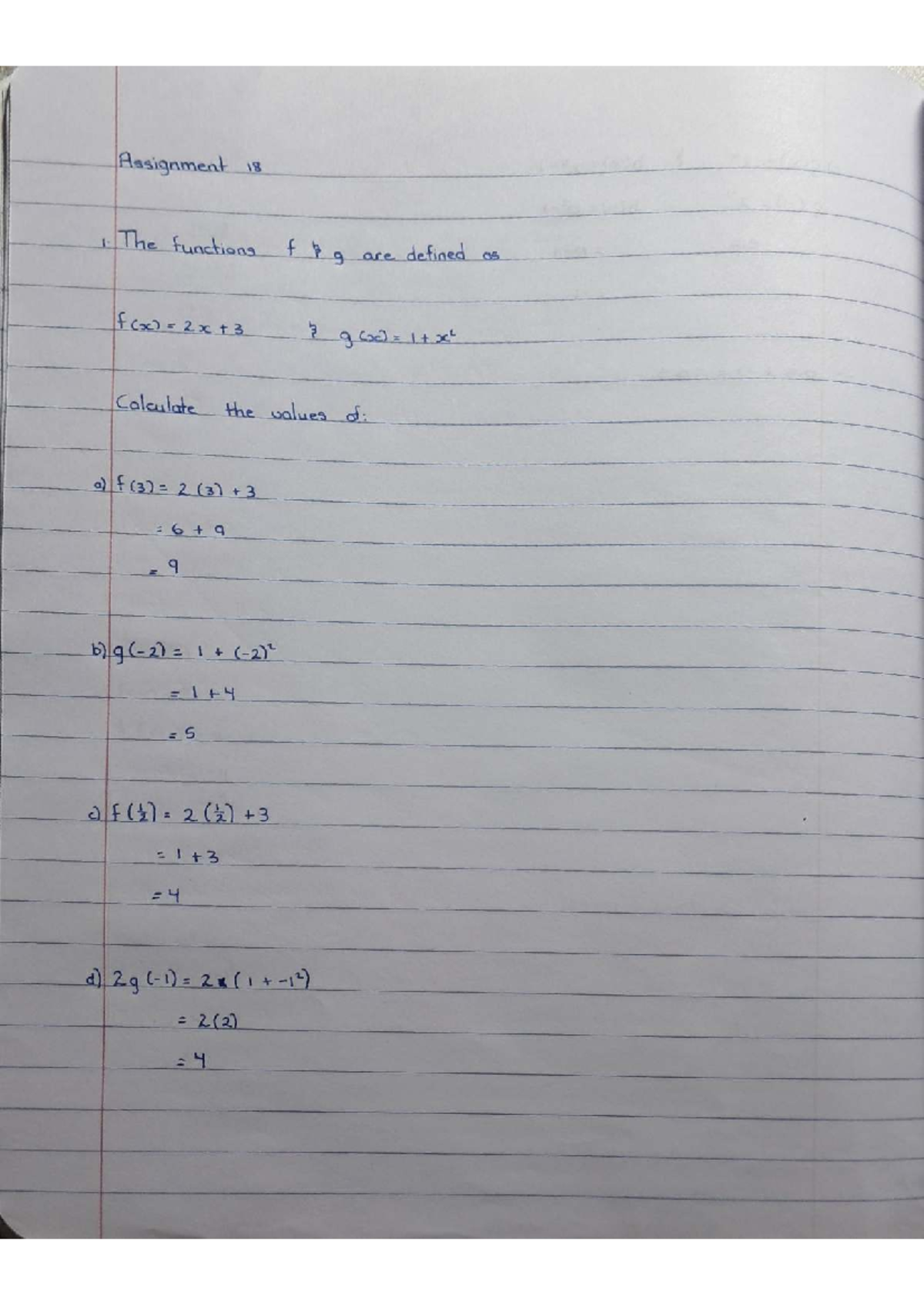 Assignment 18 - Math Functions and Calculations - Studocu