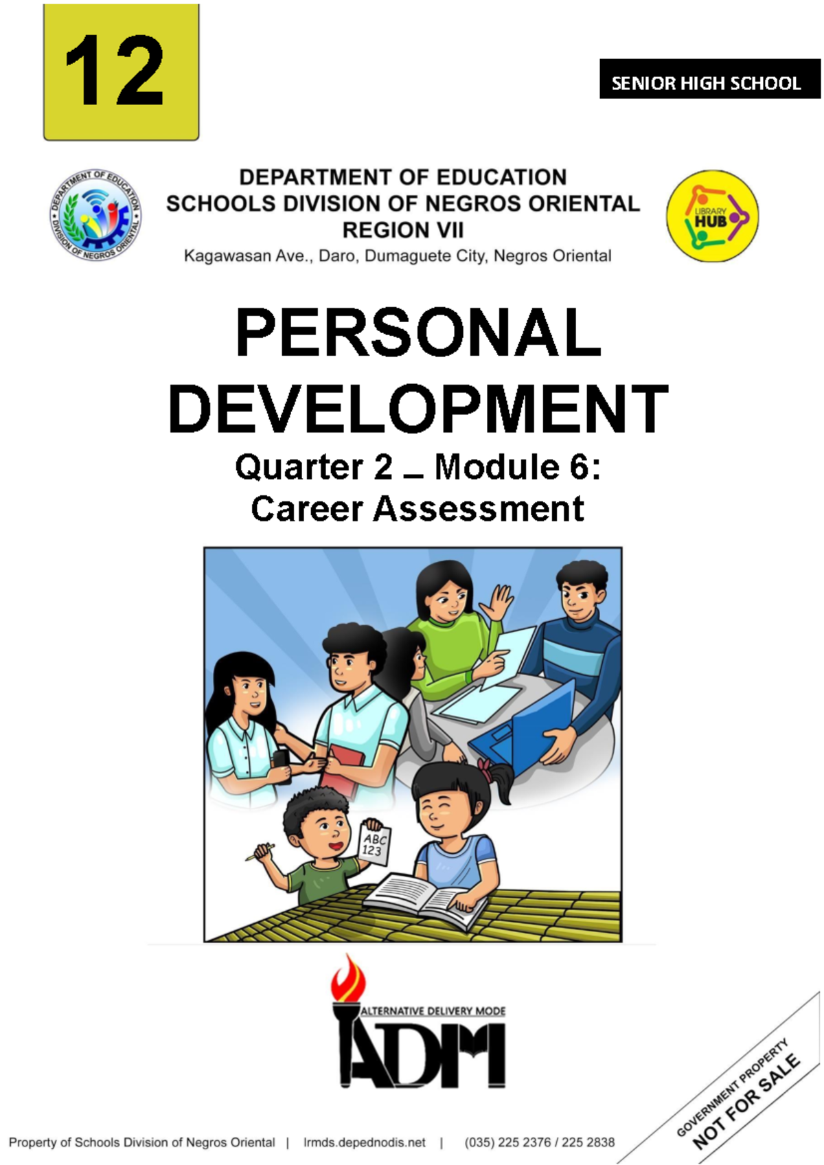Perdev 12 Q2 M6 - For education purpose - 12 SENIOR HIGH SCHOOL ...